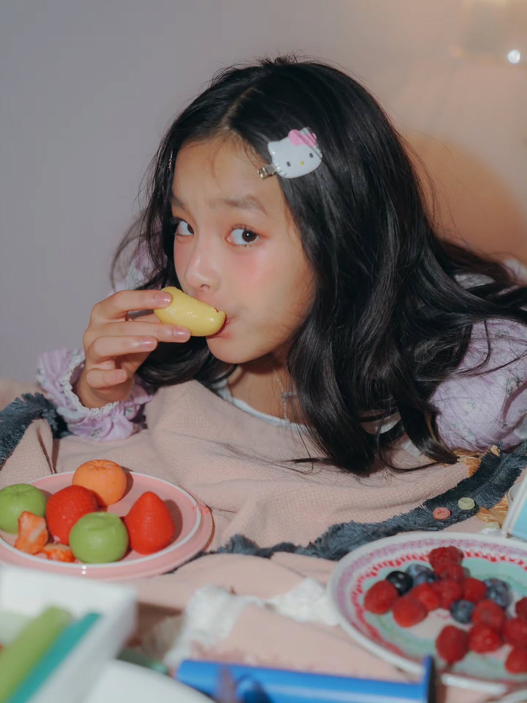 Valentine's day with my mini me 💞🧁🍭🎀🌟 #PeamaiAvarin