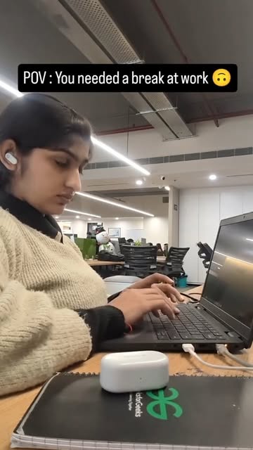 #Work Reel by @mamta__journey - You needed a break at work 🙃.
.
.#OfficeMemes #viralreels #officemates #officelife #office