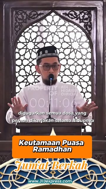 #Puasa Ganti Ramadhan Reel by @313express - Keutamaan Puasa Ramadhan, Gimana puasa kalian sampai sekarang ?
#puasa #ramadhan2026 #amalan #dakwah #nasehat #ceramah