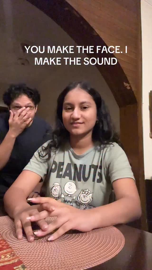 I make the face, you make the sound PART 1 (yes theres a part 2)