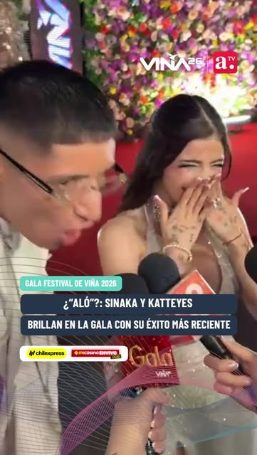 #Festivaldeviña Reel by @agricultura_tv - #Vina2026 🌊 | ALÓ
📞 Sinaka y Katteyes brillaron en la Gala del Festival de Viña del Mar 2026, mostrando su estilo en la alfombra roja y haciendo vi