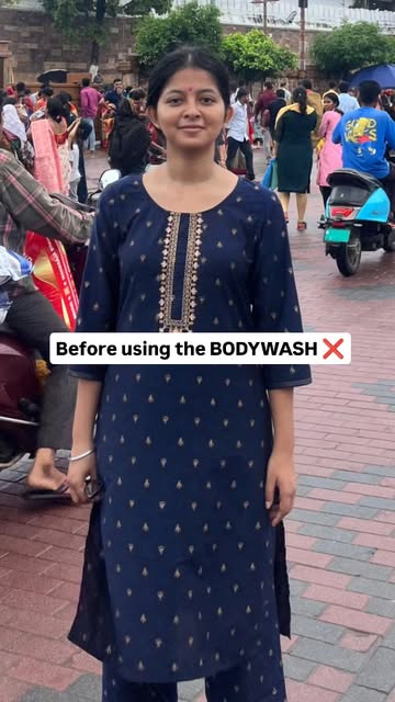 #Influencer Reel by @anay_lov (verified account) - Follow me and comment link to get the product 

( Bodywash, tan removal body wash, transformation, tan removal transformation, best Bodywash for summe