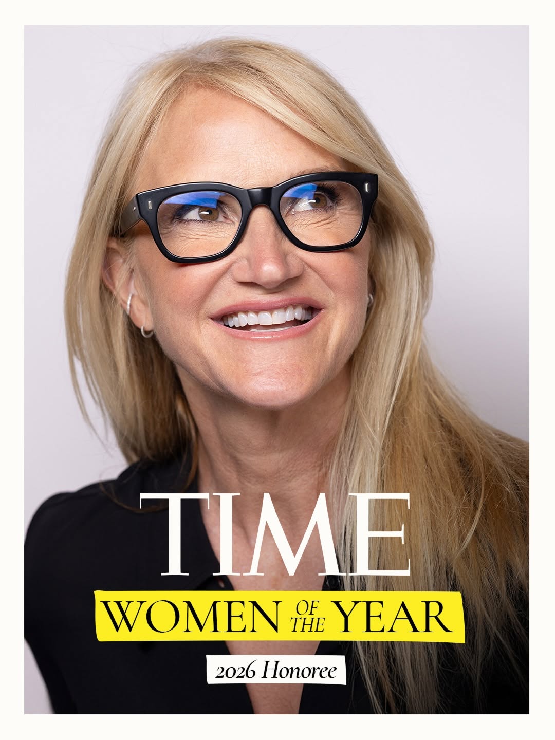 I am always honored when YOU spend time with me, and now TIME Magazine is honoring me, and 15 other remarkable women as the Women of the Year - as āwomen working to create a more equitable world - lea
