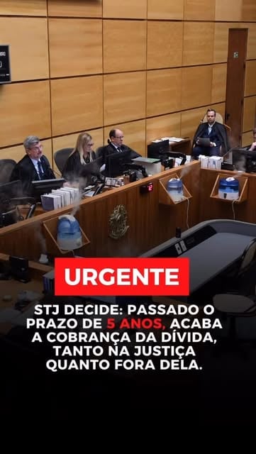 #Consumidor Reel by @dr.bancario - 🚨 Atenção, consumidor: dívida prescrita não pode mais ser cobrada.

O STJ consolidou entendimento de que, após o prazo prescricional em regra, 5 anos