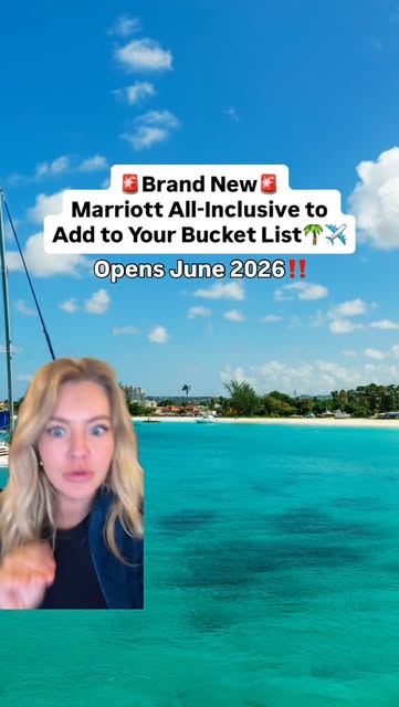 #Royal Holiday Vacation Club Reel by @allinclusiveoutlet - Here's a brand new Marriott all-inclusive resort that you need to add to your 2026 vacation bucket list ✨
Royalton Vessence Barbados, an Autograph Co