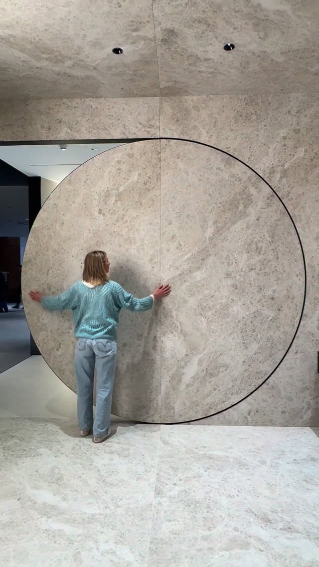 Testing new doors for clients new houses 😮💨 #realestate #architecture #design #porcelanosa #vamos