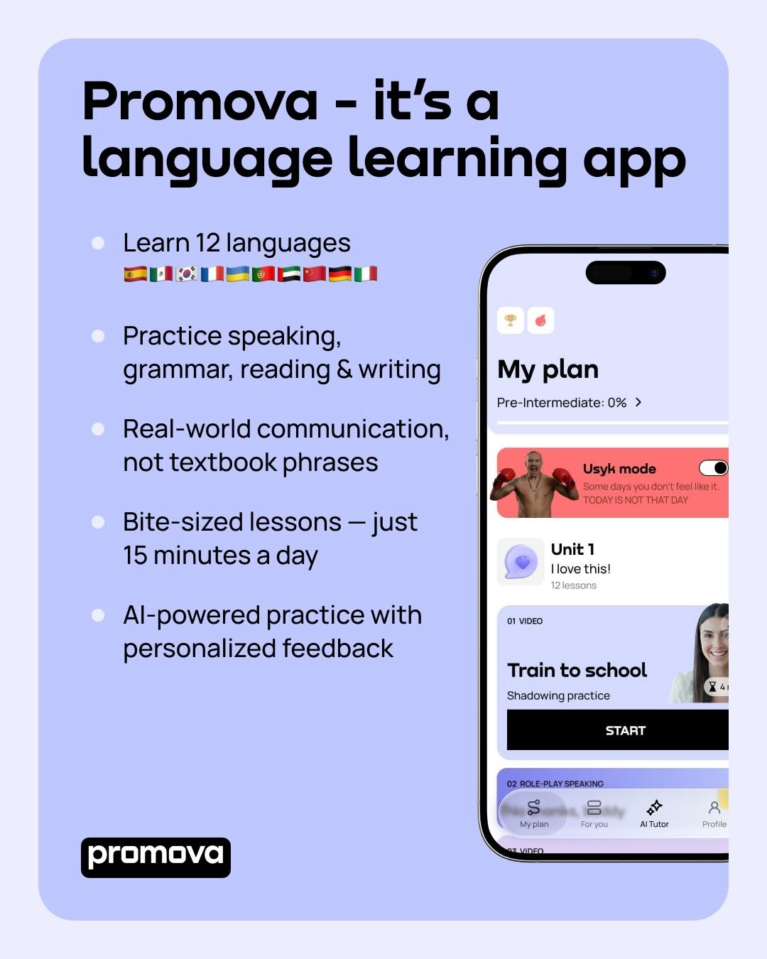 New here? Here’s what you need to know about Promova🤗