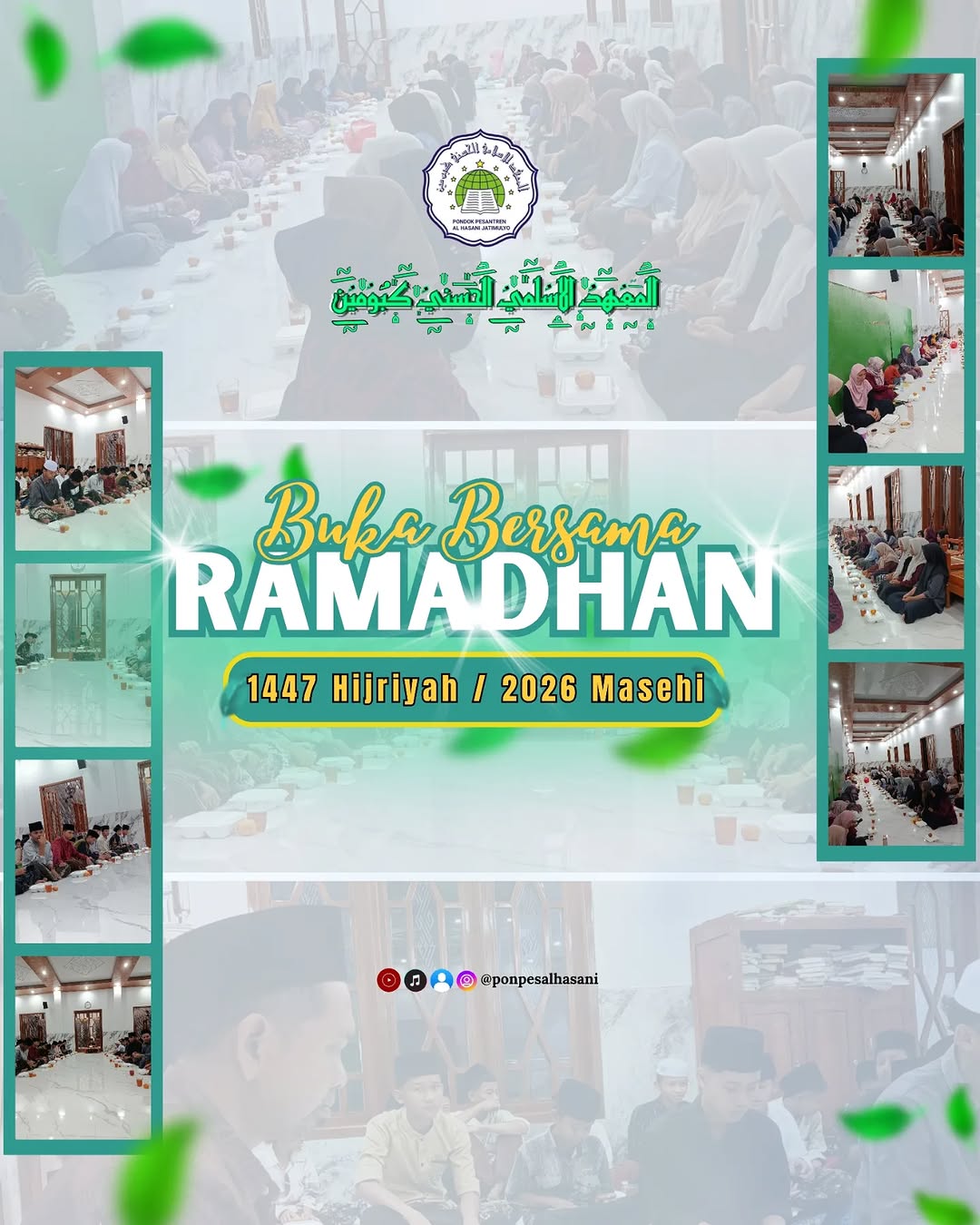 Alhamdulillah kegiatan Buka Puasa Bersama Jamaah Masjid Baitul Khasan telah terlaksana dengan penuh kebersamaan dan keberkahan π€²π Semoga silaturahmi yang terjalin semakin erat dan membawa kebaikan