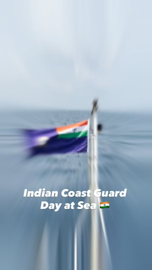 Saluting the guardians of our seas—brave, vigilant, and selfless. 🇮🇳⚓ #indiancoastguard #india #Salute #instagood #bravery