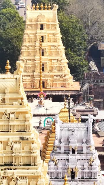 #Sri Sailam Temple Architecture Reel by @chirrrag_reddy - 📍Srisailam Mallikarjuna Temple
Don't repost without permission ❌
reshares are appreciated✅
#srisailam #andhra #telangana #dronephotography