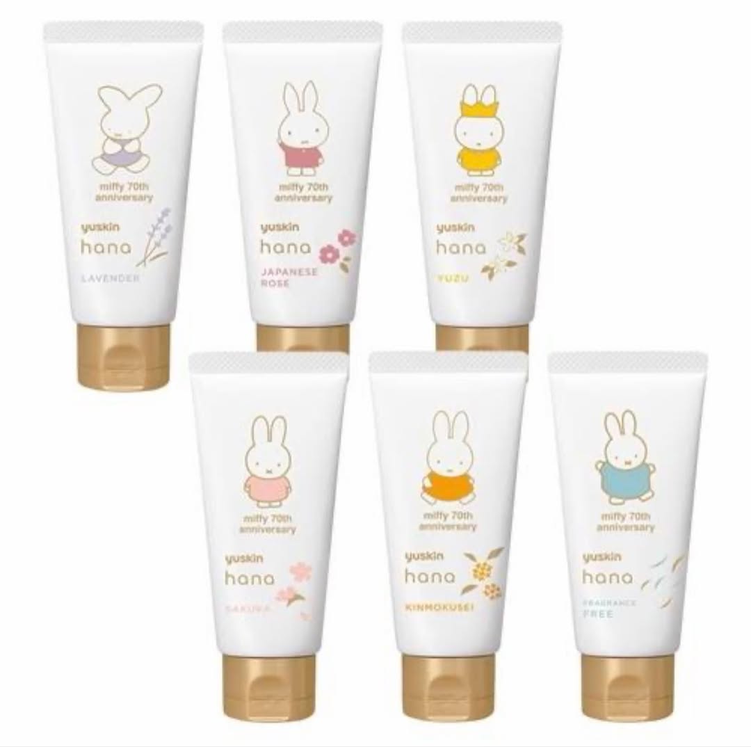 ✨ Yuskin Hana Hand Cream в дизайне Miffy ✨ Нежный уход для рук + очаровательный лимитированный дизайн 💕 🌸 Интенсивно увлажняет и питает 💧 Помогает при сухости и шелушении 🧴 Лёгкая текстура — быс