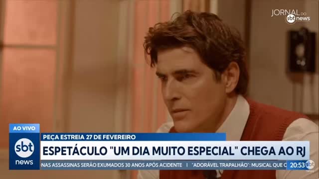 Um Dia Muito Especial ganhou destaque na programação do SBT News. O espetáculo está em cartaz de sexta a domingo, no @teatroclaromaisrj . Garanta seus ingressos em uhuu.com #mariacasadevall #reyna