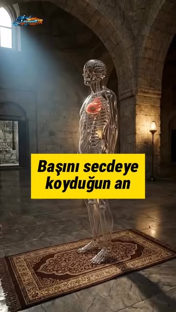 #Duygu Reel by @levwelltr (verified account) - Secde pozisyonunda başın kalp seviyesinin altına iner.
Bu durum, yerçekiminin etkisiyle beyne giden kan akışını geçici olarak artırır.
Artan kan dola