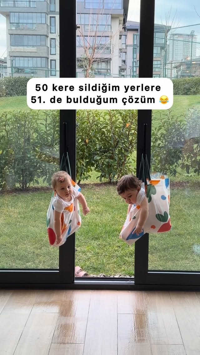 Baya iΕe yaradΔ±π @burcugocmenn . . . #twΔ±ns#ev#aile#annebebek#komedi