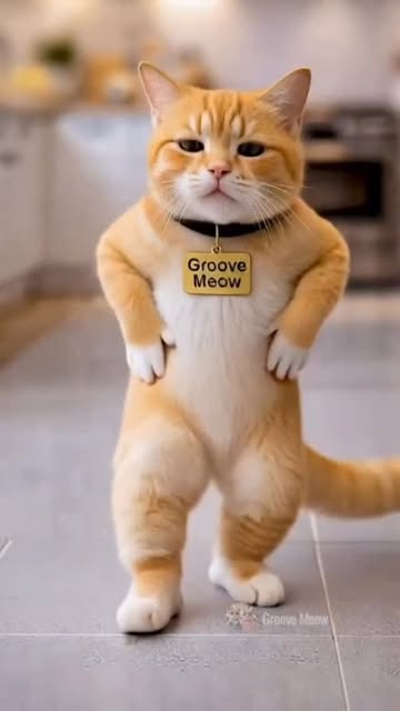 #Meow Meow Cat Music Videos Reel by @nusrat_jahan_kriti - Groove meow ….