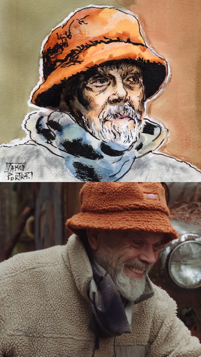 Portrait of a Father #art #portrait #interview #painting #regret