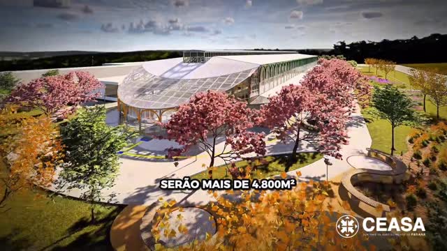 Hoje é dia de #tbt, mas estamos de olho é no futuro. A @mari_schlindwein mostra mais alguns detalhes do projeto do novo Mercado de Flores da Ceasa Paraná. A ordem de serviço já foi assinada pelo gov