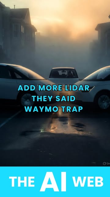 #Waymo Reel by @theaiweb - Add more Lidar" they said… "It's just a sensor problem" they said.
Watch this viral clip: multiple Waymo autonomous robotaxis seemingly trap a regular