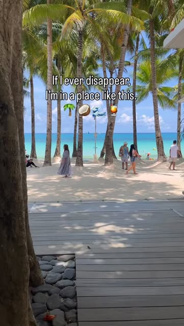 #Beach Vacations Reels Reel by @heystarsk - You already know where to find me ๐ด ๐ฅฅ ๐๐น#beachlife #boracay #philippines #reels #fyp