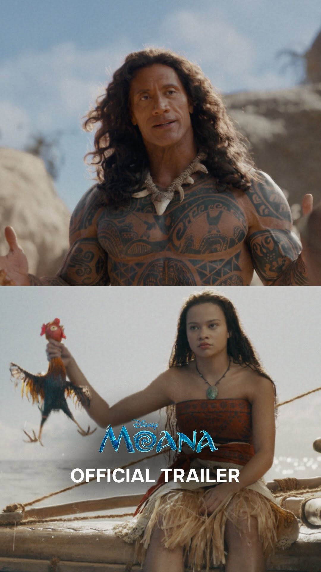 The ocean chose her for a reason π Experience @Disneyβs MOANA only in theaters JULY 10. ~ πͺ