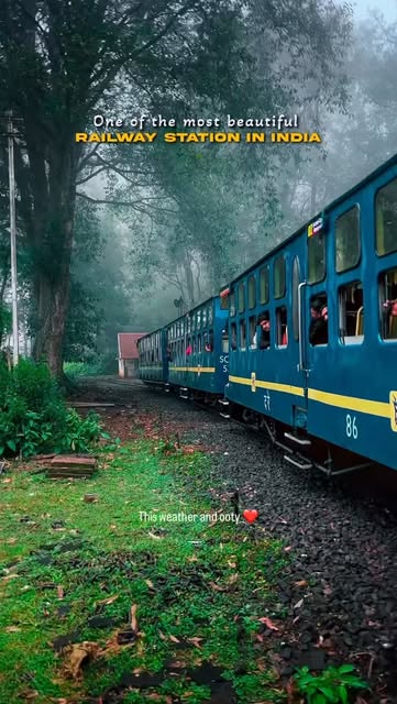 #Traveller Reel by @haris_wanderlust (verified account) - Most beautiful train station in India 🇮🇳
Location 📍Lovedale station, Ooty Tamilnadu.
.
.
#traveller #train