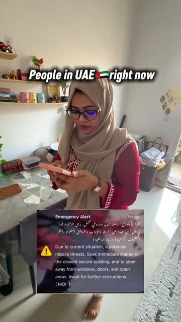 #War Reel by @dubaidaysby_afsha - People in the UAE 🇦🇪 right now We are in the UAE during regional tensions, but we remain calm and safe. Authorities are fully prepared, life continu
