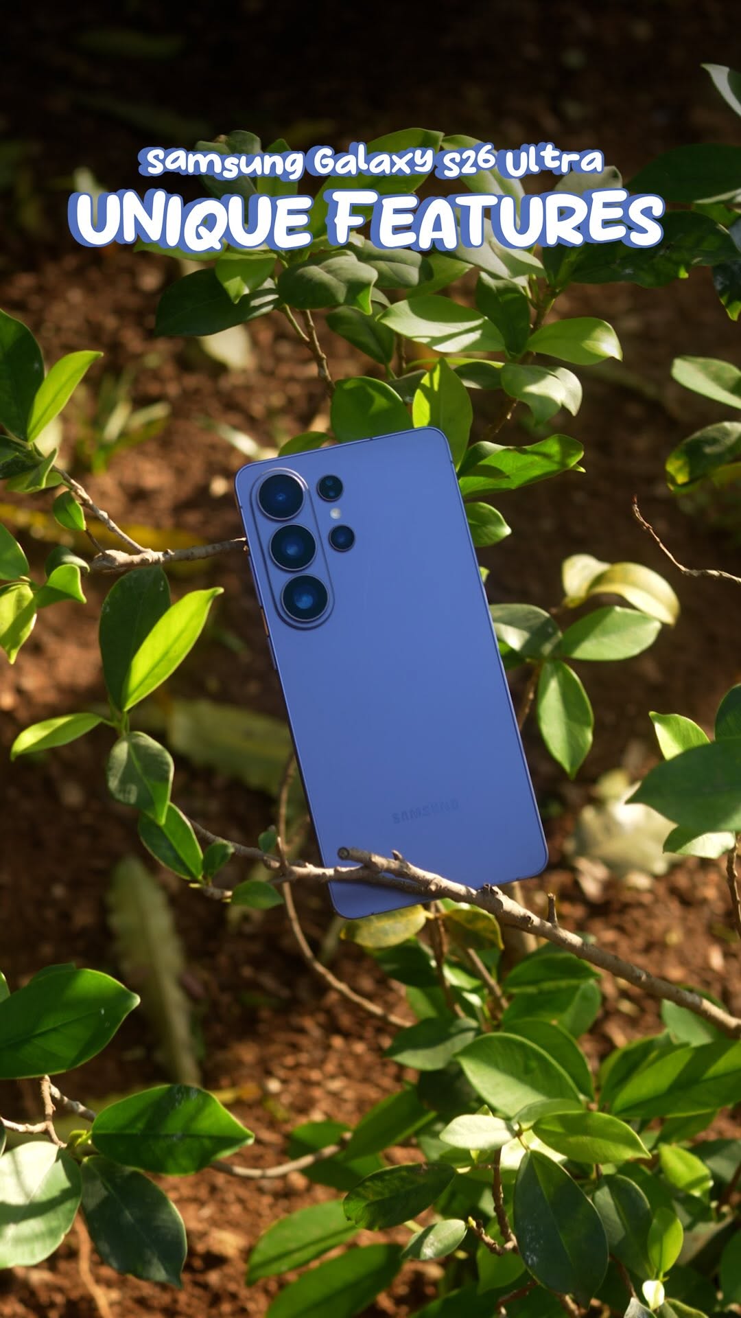 Galaxy S26 Ultra - Unique Features 🤯#collaboration. . Pricing 12+256GB= ₹1,39,999 12+512GB= ₹1,59,999 16+1TB= ₹1,89,999 Specifications- ● Display: 6.89” QHD+ Dynamic AMOLED 2X ● Battery 5000 mAh Batt