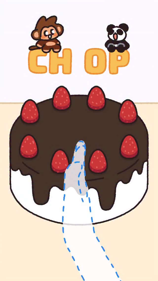 Chop your screen for some chaos! 🙊😂 Follow @chimpersofficial for more! #funny #comedy #cute #animation #relatable