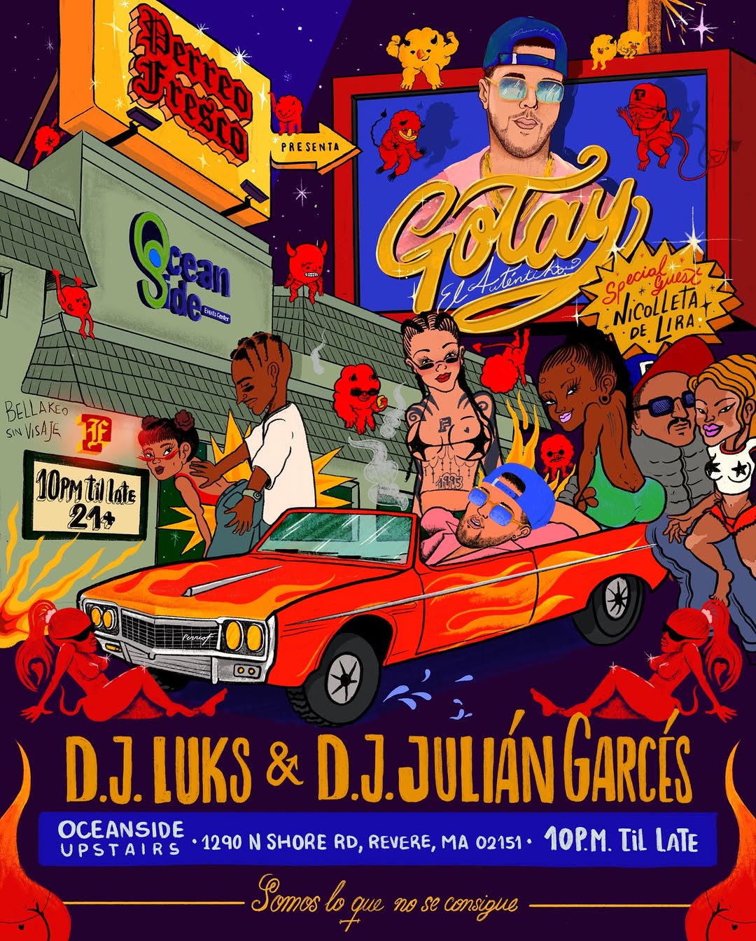 Boston… lo que empezó como una fiesta ya se volvió un movimiento. Directo desde Puerto Rico 🇵🇷 GOTAY EL AUTENTIKO llega a PERREO FRESCO. SPECIAL GUEST CON NOSOTROS DIRECT TV DESDE MEDALLO @nicole