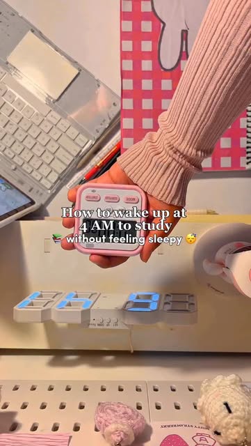 #Nightroutine Reel by @aspirantdiaries_ - How to Wake Up at 4 AM to Study without feeling like a zombie
Waking up at 4 AM is not about discipline alone, it's about reducing friction for your