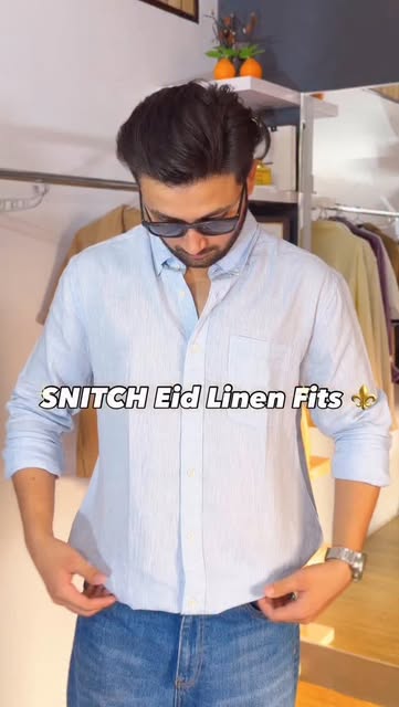 #Snitch Reel by @_mohd_shams_khan_ - Eid fits that look sharp but feel effortless.
Linen season with SNITCH.

#SnitchBestSeller #SnitchSquad
@snitch.co.in @thesnitchsquad