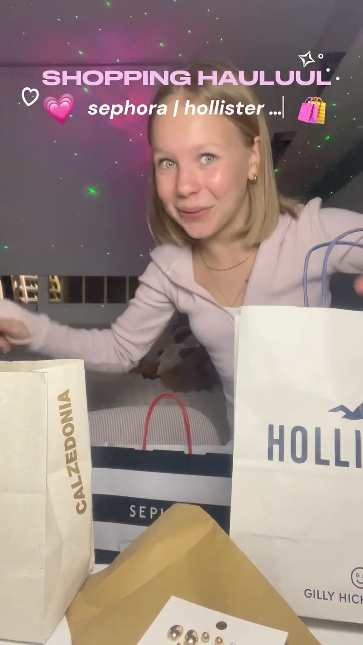 shopping haaaul!!💗 #fyp #viral #haul #influencer #shoppinghaul