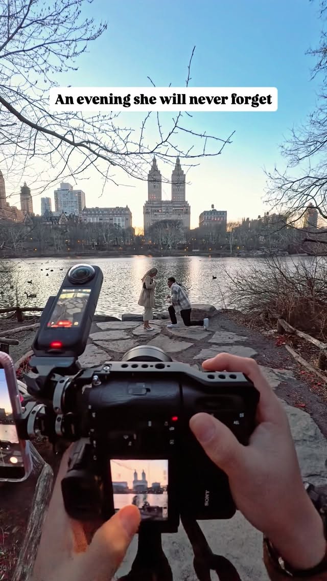 An evening she will never forget π Proposal New York