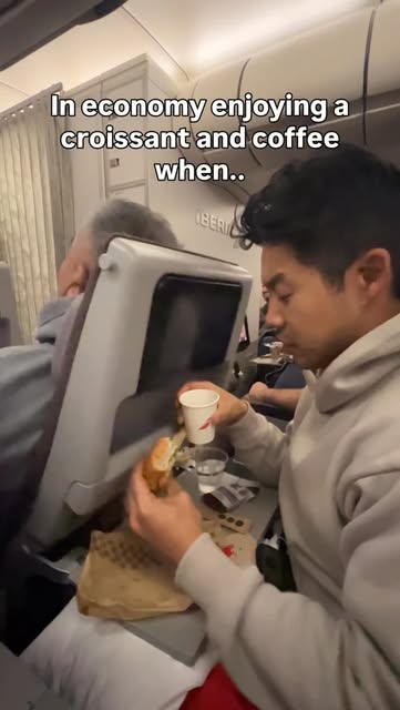#Lifestyle Reel by @lost_in_locale - I gotta step my game up and buy business next flight. Sheesh, can't eat a croissant in peace..🥐✈️

FOLLOW 👉 @lost_in_locale for travel + lifestyle h