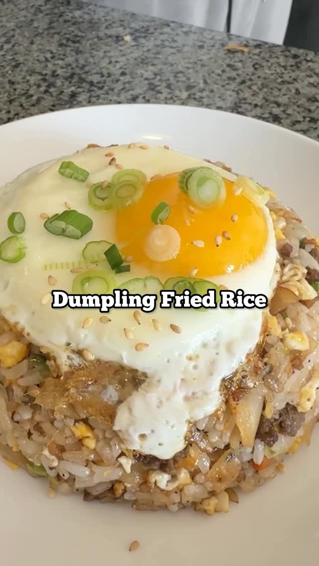 How to make Fried Rice with Dumplings!! π₯π aka DUMBpling Fried rice @dumbfoundead is known as the ktown legend but also known as one of the worst cooks in koreatown so had to pull up teach him thi