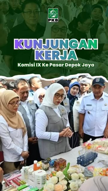 #Pondok Krapyak Reel by @ninikwafiroh (verified account) - Pagi-pagi ke pasar Depok Jaya, untuk memastikan makanan dan bahan makanan yang dijual di Pasar tersebut aman, tidak ada bahan kimia atau bahan lain ya