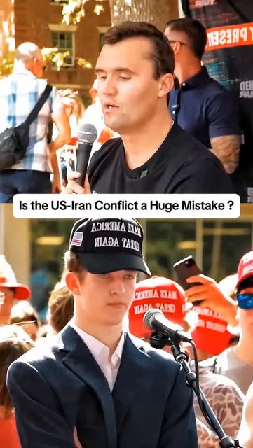 #Unitedstates Reel by @usadailypolitics - Is The US-Iran Conflict a Huge Mistake ?
Charlie Kirk (born 1993) is an American political activist, speaker, and media figure best known as the co-f