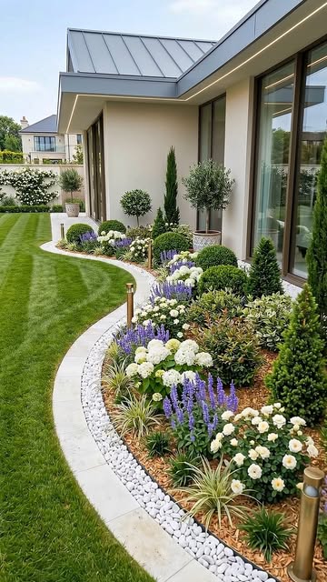 #Luxury Garden Reel by @neuraltransform - A More Refined Look for the Whole Yard 🌱
#ModernGarden #LandscapeRefresh #CurbAppeal #LawnDesign #GardenInspo #OutdoorUpgrade