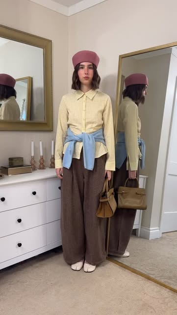 #Instadaily Fashion Trends Reel by @calliemarchant - one outfit, three ways🍋
styling tips, styling 1 outfit 3 ways, power of styling, fashion content creator, spring fashion inspo, styling inspo, cool