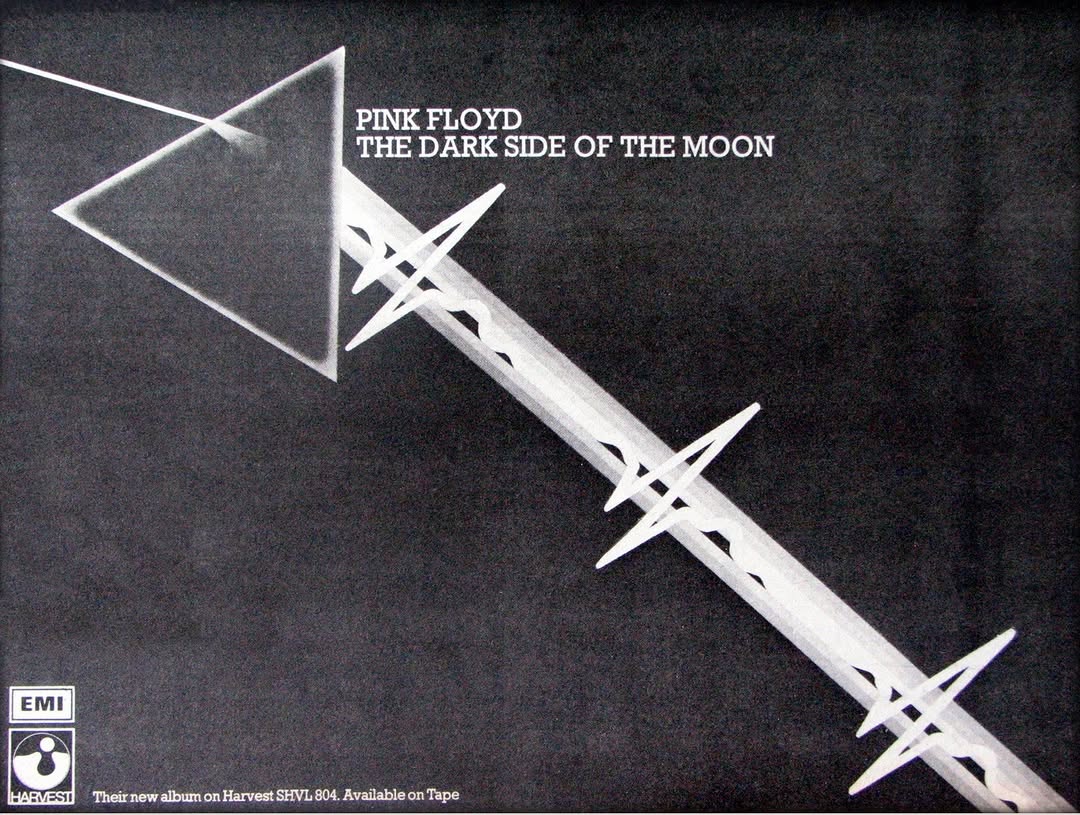 On this day in 1973, Pink Floyd's then new album The Dark Side Of The Moon arrived in UK stores. When did you first buy it, or hear it? Here's an early advert for the album: