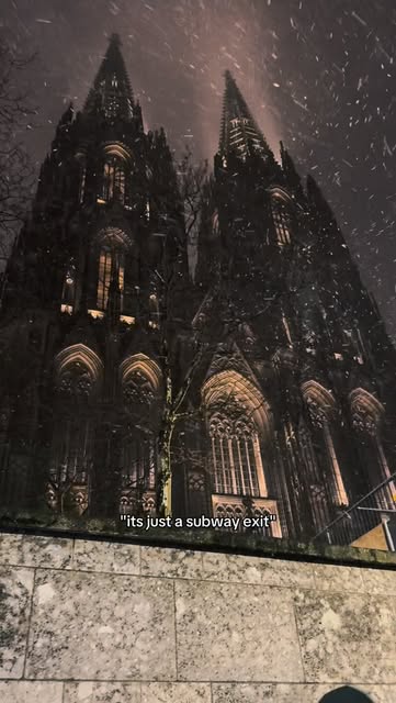 #Architecture Reel by @architectanddesign (verified account) - Did you know that the Kölner Dom took 632 years to complete? Construction began in 1248 and was finally finished in 1880, making it one of the longest