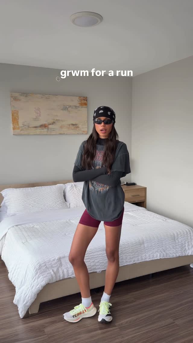 Probably my favorite running fit so far #runningfit #workoutoutfit #outfitinspo #grwm #ootd