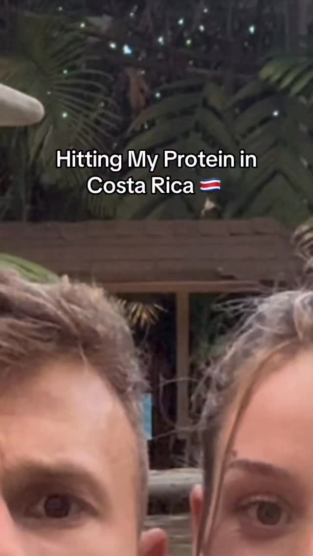 Everything I ate to hit my protein in Costa Rica π¨π· @myprotein code KAI Ad