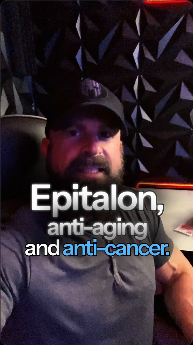 Epitalon & anti aging & anti cancer (most people have this all wrong) Comment “YOUTH” for the research Anti aging is like the warm up set… Look… Extends telomeres Resets gene expression Activates endo