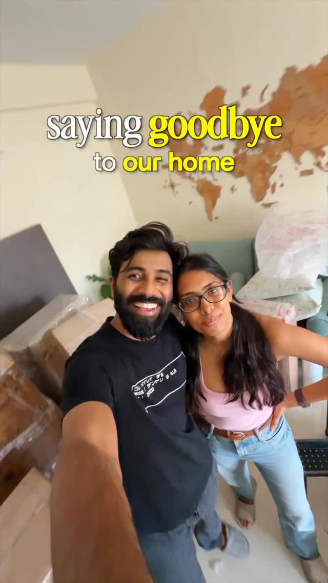 Taking the biggest decision of our lives, and it wasn’t easy🥹 A little more than two years ago, we were sipping limoncello spritz on a cliff side bench in Sorrento, Italy when Ashish asked me “do yo