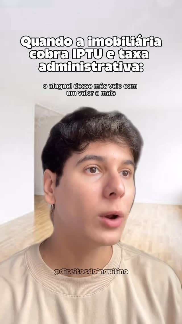 Tem inquilino pagando cobrança indevida e achando que é “normal do aluguel”. 🤡🏠 Mas deixa eu te contar uma coisa: taxa administrativa da imobiliária e fundo de reserva não podem simplesmente ser jo