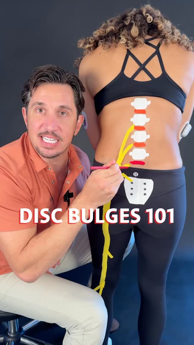 Your spinal discs are meant to provide shock absorption and give you the freedom to move. But a disc bulge or herniation doesn't happen by accident. It happens because a lifestyle of sitting and movin