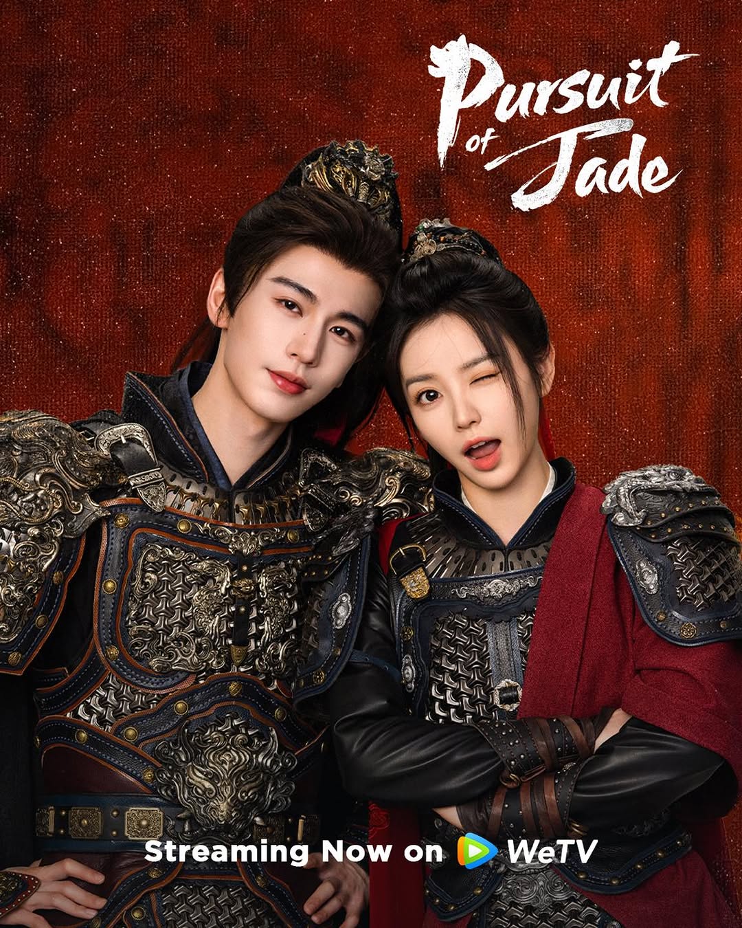 Hand in hand, side by side, from this day on, we face the world together. 🌙 #PursuitOfJade is streaming now on WeTV. ✨Starring #ZhangLinghe #TianXiwei (Listed in no particular order) 🔗👉🏻https://u.