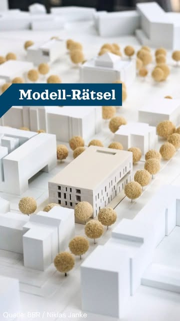 #Bauwerk Reel by @bbr.bund (verified account) - Kannst du das Gebäude am Modell erkennen? 👀Das gesuchte Bauwerk entstand von 2017 bis 2022 unter der Leitung des BBR und befindet sich im Berliner St