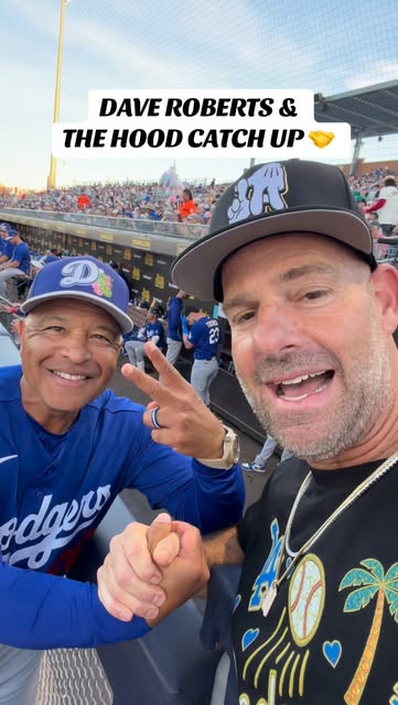 #Dodgers Reel by @thehood.la (verified account) - Dave Roberts & The Hood talking 3 Peat #dodgers #baseball #mlb #springtraining #losangeles